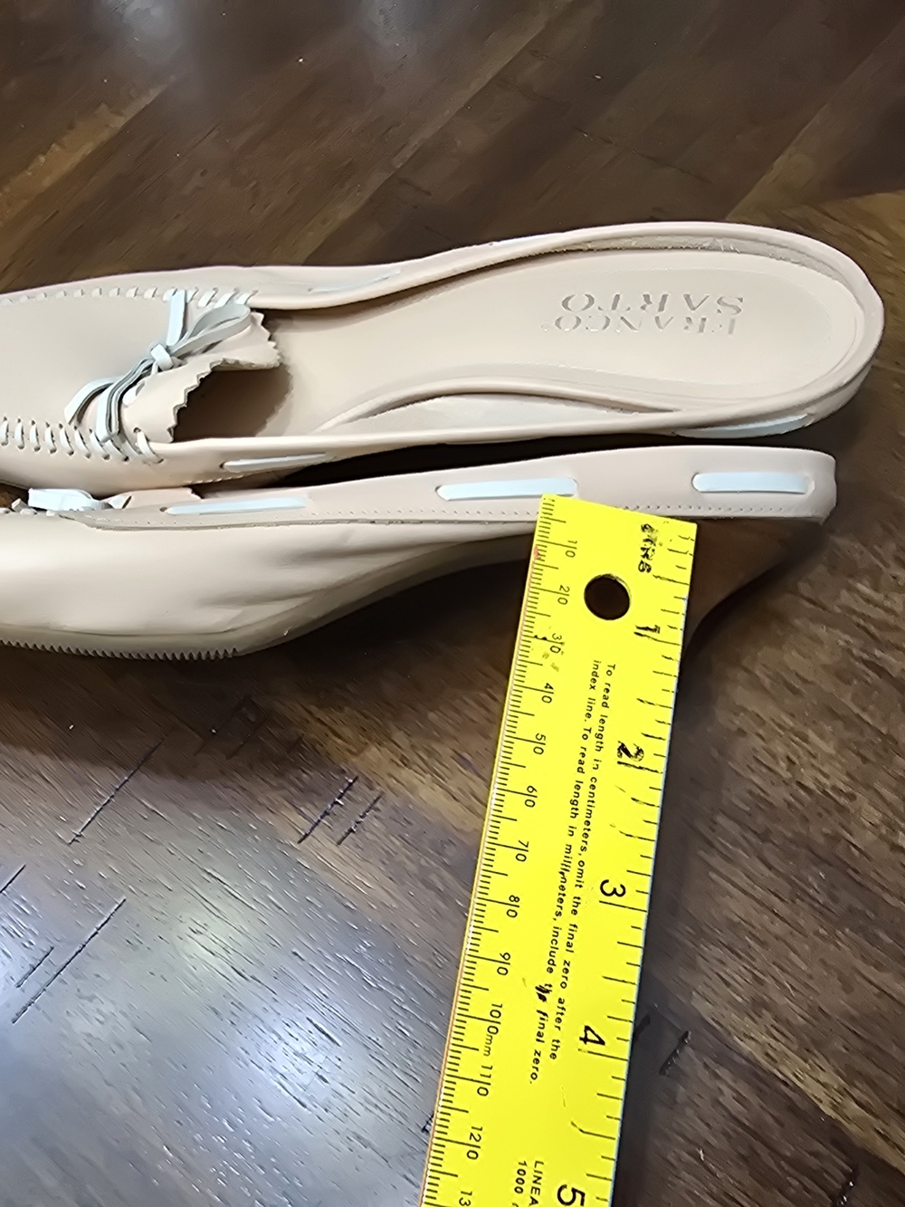 Franco Sarto Peach Slip-On Loafer with Bow Accent - Picture 4 of 9